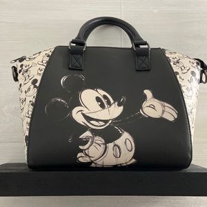 Loungefly Disney Mickey Mouse Sketch Satchel Bag